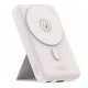 Повербанк портативний акумулятор Power bank XO PR211 MagSafe магнітний 22.5W 10000 mAh White
