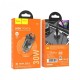 Автомобільний зарядний пристрій HOCO Z53 Sight single port PD30W Transparent Black