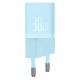 Мережевий зарядний пристрій Baseus GaN5 Fast Charger (mini) 30W Blue CCGN070603