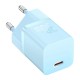 Мережевий зарядний пристрій Baseus GaN5 Fast Charger (mini) 30W Blue CCGN070603