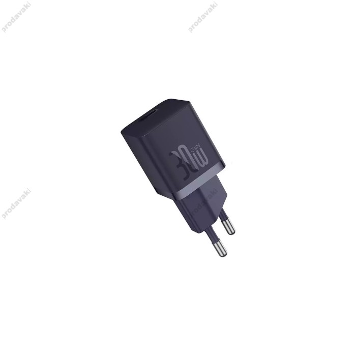 Мережевий зарядний пристрій Baseus GaN5 Fast Charger (mini) 30W Purple CCGN070705