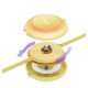 Кабель USB PD Baseus Bright Mirror 2 Series 3-in-1 USB to M+L+C 3.5A 1.1m Yellow CAMJ010011