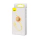 Кабель USB PD Baseus Bright Mirror 2 Series 3-in-1 USB to M+L+C 3.5A 1.1m Yellow CAMJ010011
