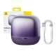 Портативна колонка Bluetooth Baseus AeQur V2 Wireless Speaker 5W Midnight Purple (A20056200521-00)