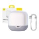 Портативна колонка Bluetooth Baseus AeQur V2 Wireless Speaker 15W Moon White (A20050500211-00)