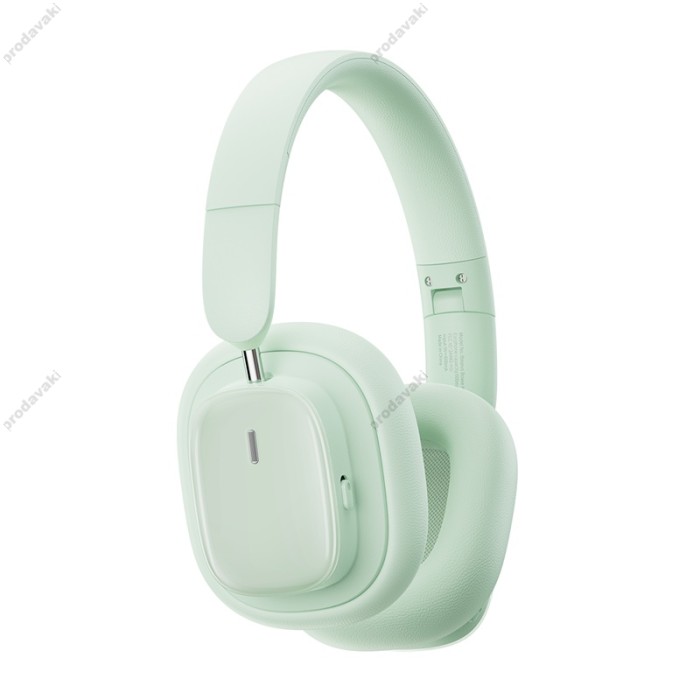 Бездротові Bluetooth навушники Baseus Bowie H1i Noise-Cancellation Wireless Headphones Natural Green A00050402633-00