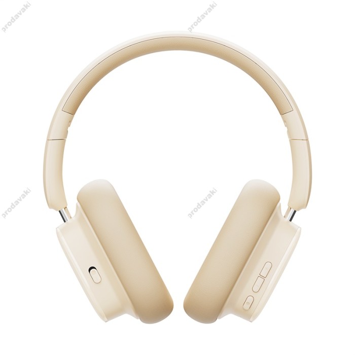 Бездротові Bluetooth навушники Baseus Bowie H1i Noise-Cancellation Wireless Headphones Stellar White A00050402223-00