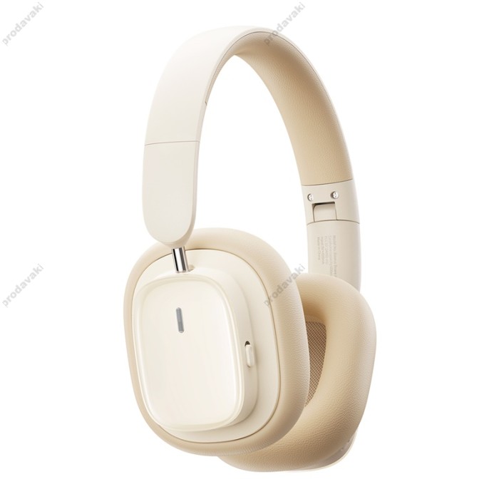 Бездротові Bluetooth навушники Baseus Bowie H1i Noise-Cancellation Wireless Headphones Stellar White A00050402223-00