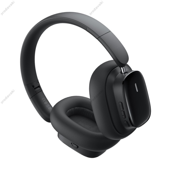 Бездротові Bluetooth навушники Baseus Bowie H1i Noise-Cancellation Wireless Headphones Cluster Black A00050402113-00