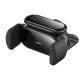 Автомобільний тримач із бездротовою зарядкою Baseus Steel Cannon pro Solar Electric Car Mount Black SUGP010001