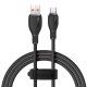 Кабель Baseus Pudding Series Fast Charging Cable USB to Type-C 100W 6A 1.2m Black P10355703111-00