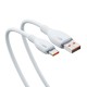 Кабель Baseus Pudding Series Fast Charging Cable USB to Type-C 100W 6A 2m White P10355703221-01