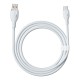 Кабель Baseus Pudding Series Fast Charging Cable USB to Type-C 100W 6A 2m White P10355703221-01
