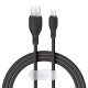 Кабель USB Baseus Pudding Series Fast Charging Cable USB to Lightning Iphone 2.4A 1.2m Black P10355700111-00