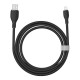 Кабель USB Baseus Pudding Series Fast Charging Cable USB to Lightning Iphone 2.4A 1.2m Black P10355700111-00