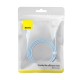 Кабель USB Baseus Pudding Series Fast Charging Cable USB to Lightning Iphone 2.4A 1.2m Blue P10355700311-00
