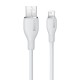 Кабель USB Baseus Pudding Series Fast Charging Cable USB to Lightning Iphone 2.4A 2m White P10355700221-01