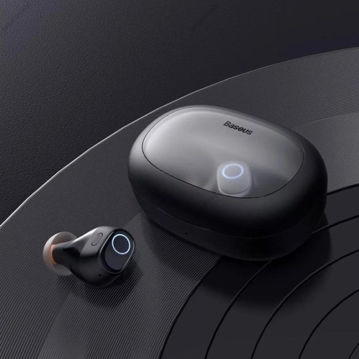 Бездротові Bluetooth навушники Baseus Bowie WM03 True Wireless Earphones BT 5.3 Black NGTW330401