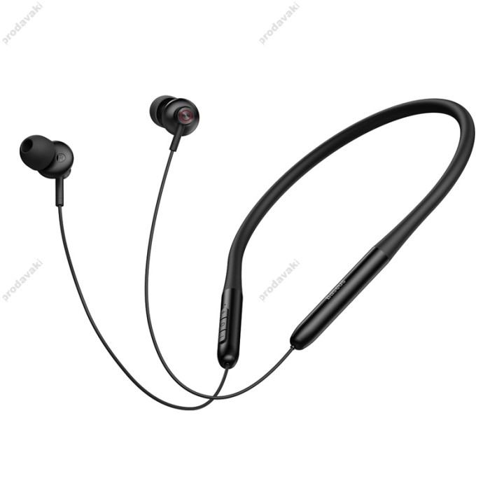 Бездротові Bluetooth навушники Baseus Bowie P1x In-ear Neckband Wireless Earphones BT 5.3 Black NGPB010001
