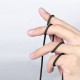 Дротові навушники Baseus H19 Encok Wired Earphone 3.5mm Black NGH19-01