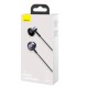 Дротові навушники Baseus H19 Encok Wired Earphone 3.5mm Black NGH19-01