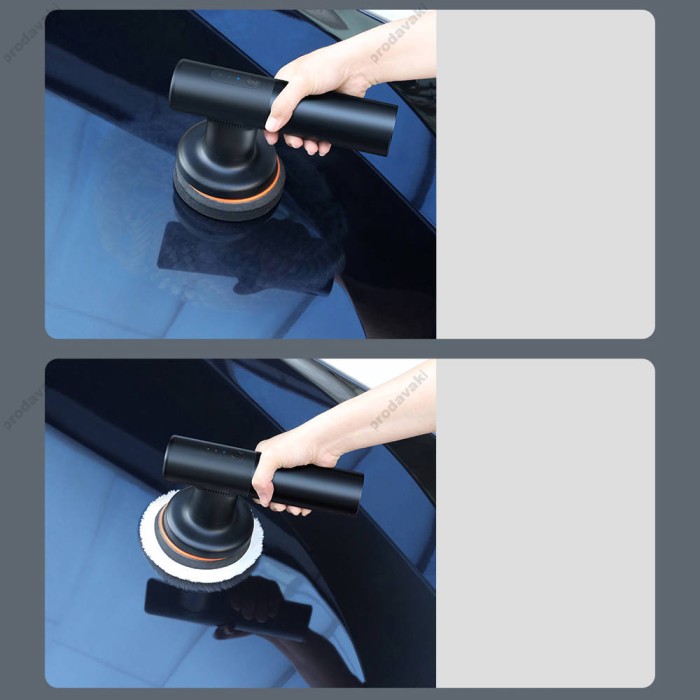 Полірувальна машинка для авто Baseus New Power Cordless Electric Polisher Black CRDLQ-B01