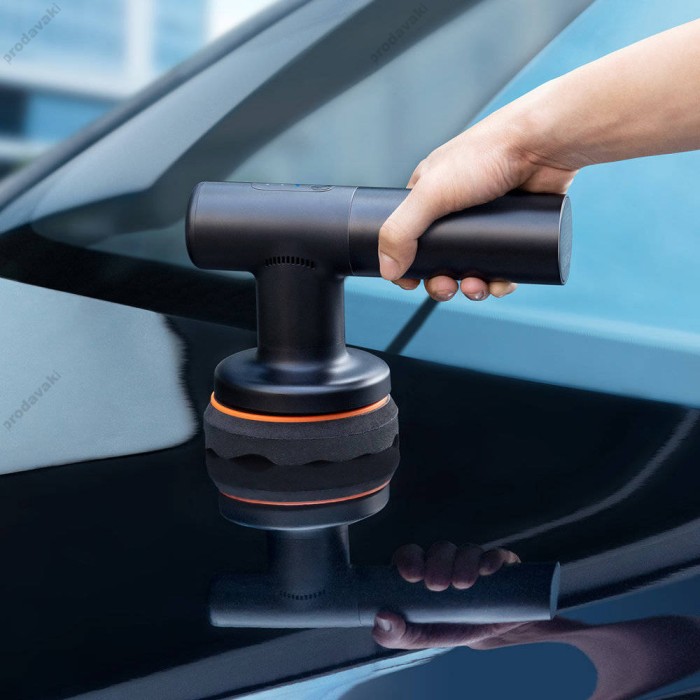 Полірувальна машинка для авто Baseus New Power Cordless Electric Polisher Black CRDLQ-B01