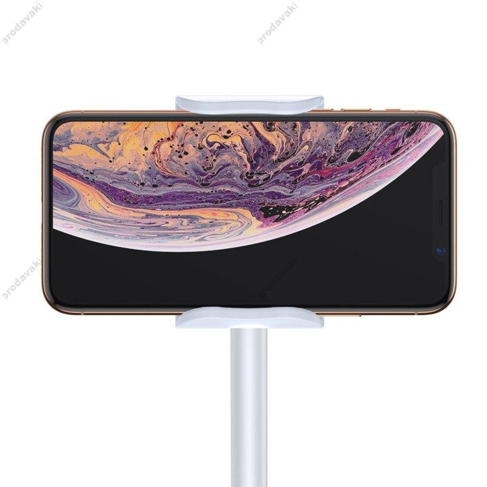 Настільний утримувач Lazy Phone Holder Baseus Unlimited Adjustment (SULR-0) Silver