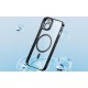 Чохол Baseus Glitter Series Magnetic Case + Скло для Apple iPhone 14 Plus (ARMC010201) Black