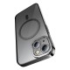 Чохол Baseus Glitter Series Magnetic Case + Скло для Apple iPhone 14 Plus (ARMC010201) Black