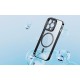 Чохол Baseus Glitter Series Magnetic Case + Скло для Apple iPhone 14 Pro (ARMC010101) Black