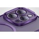 Чохол Baseus Glitter Series Magnetic Case + Скло для Apple iPhone 14 Pro (ARMC010805) Purple 
