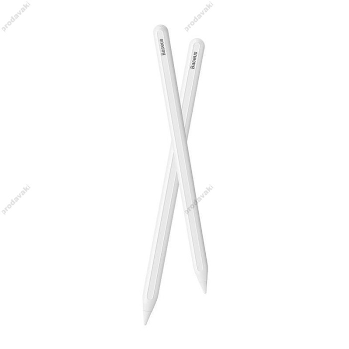 Стілус Baseus Smooth Writing Wireless Charging Stylus (Active+Wireless Version) Білий (SXBC020102)