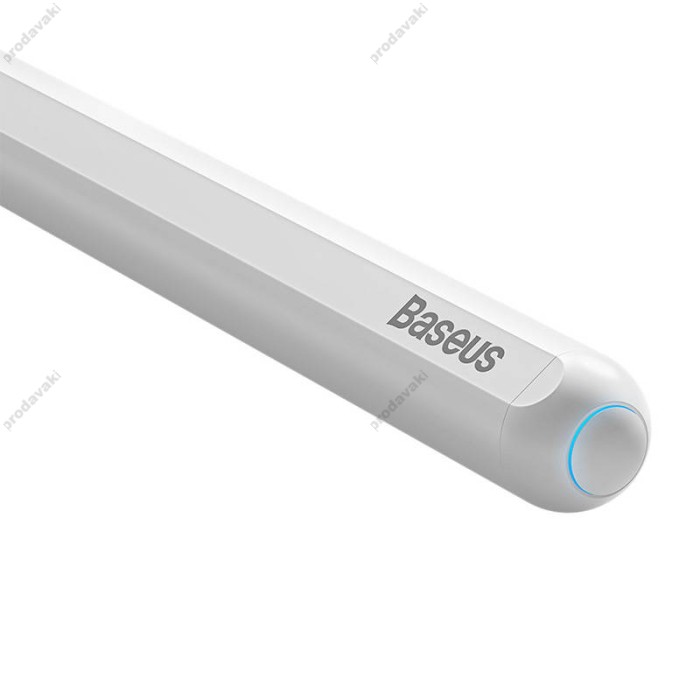 Стілус Baseus Smooth Writing Wireless Charging Stylus (Active+Wireless Version) Білий (SXBC020102)