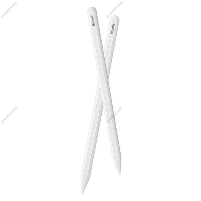 Стілус Baseus Smooth Writing Wireless Charging Stylus (Active Version) Білий (SXBC020002)