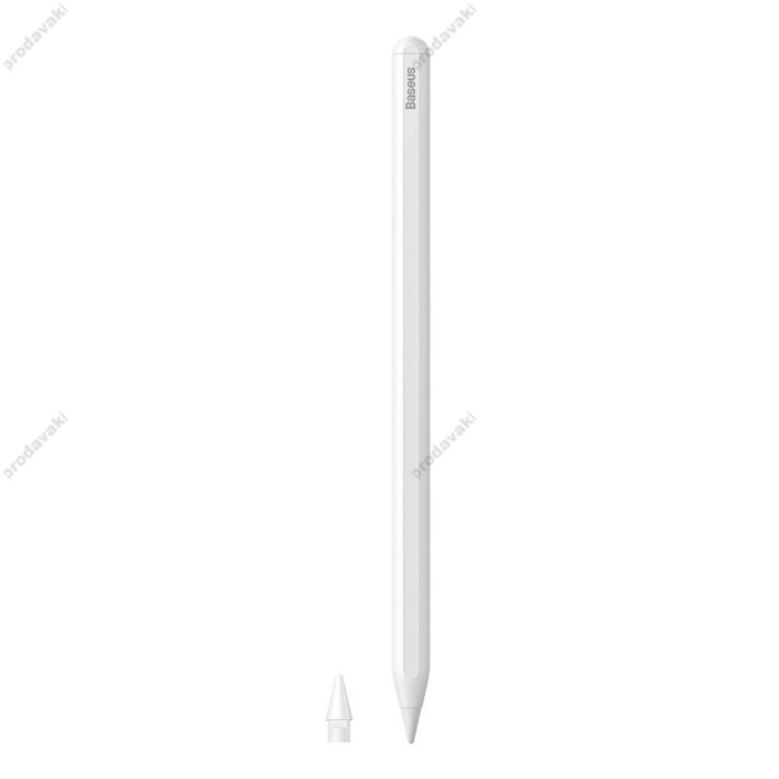 Стілус Baseus Smooth Writing Wireless Charging Stylus (Active Version) Білий (SXBC020002)