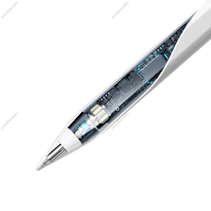 Стілус Baseus Smooth Writing Wireless Charging Stylus (Active Version) Білий (SXBC020002)