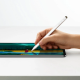 Стілус Baseus Smooth Writing Stylus з Led-індикатором (Active+Passive version) з кабелем Білий (SXBC040002)