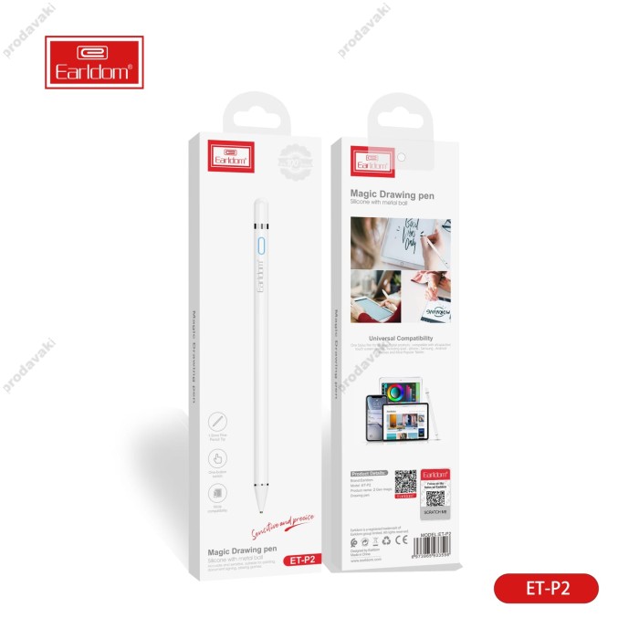 Стілус Stylus Pen Earldom ET-P2 (universal)