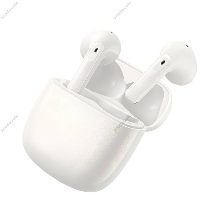 Бездротові Bluetooth навушники Baseus Storm 3 True Wireless Earphones BT 5.2 White NGTW140102