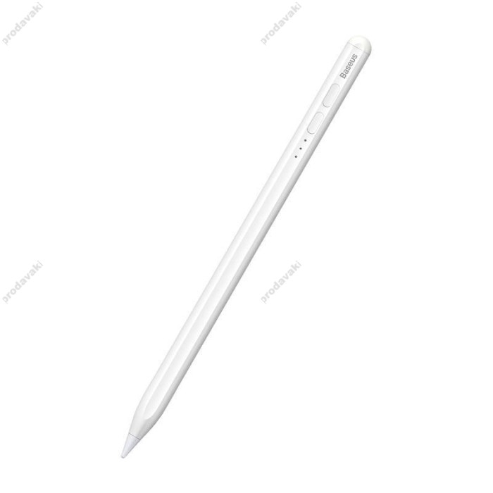Стілус Baseus Smooth Writing Active Stylus with LED Indicators Білий (SXBC000202)