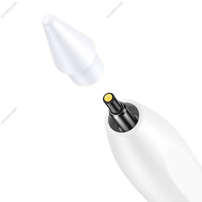Стілус Baseus Smooth Writing Active Stylus with LED Indicators Білий (SXBC000202)