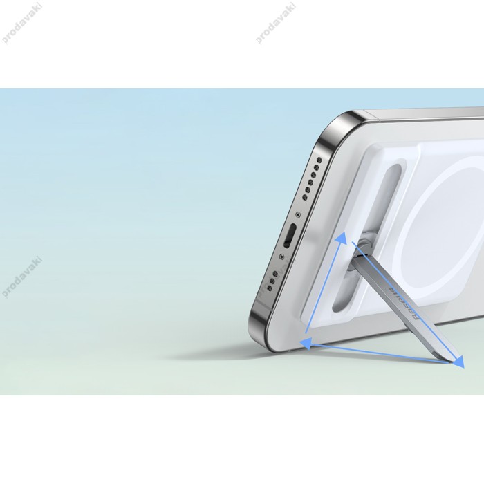 Підставка Baseus для iPhone Foldable Magnetic Bracket (LUXZ010002) white