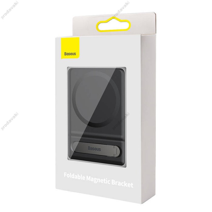 Підставка Baseus для iPhone Foldable Magnetic Bracket (LUXZ010001) Black