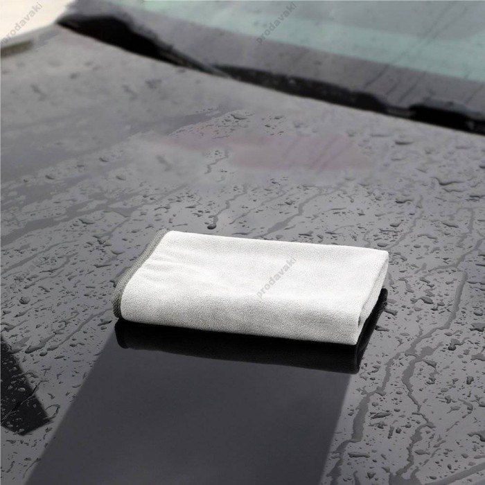 Рушник для авто мікрофібра Baseus Easy life car washing towel 40*80 см 1шт Grey CRXCMJ-A0G