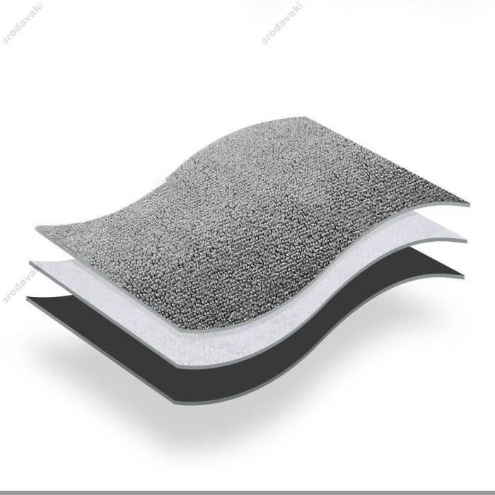 Рушник для авто мікрофібра Baseus Easy life car washing towel 40*80 см 1шт Grey CRXCMJ-A0G