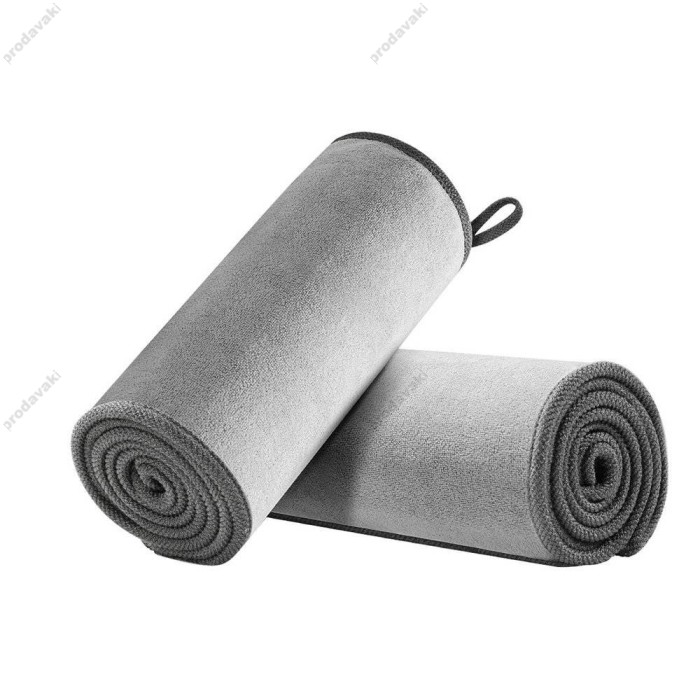 Рушник для авто мікрофібра Baseus Easy life car washing towel 40*80 см 1шт Grey CRXCMJ-A0G
