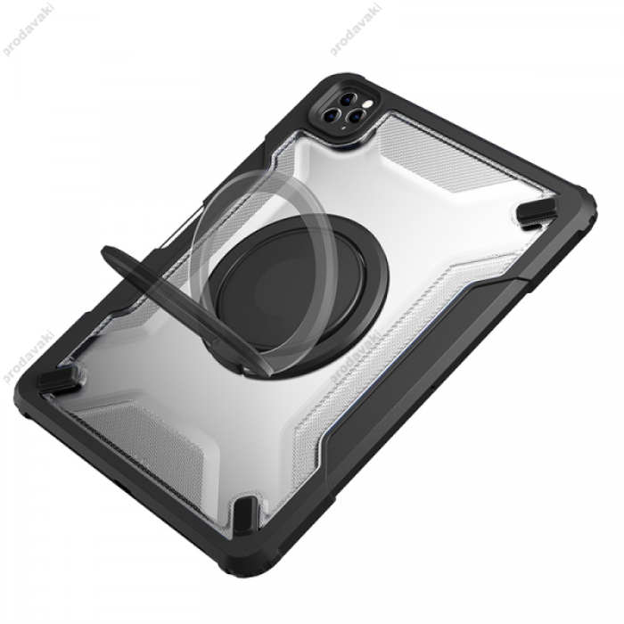Чохол WiWU Mecha Rotative Stand Case for iPad 10.2'' (2019 / 2020 / 2021) Black