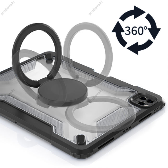 Чохол WiWU Mecha Rotative Stand Case for iPad 10.2'' (2019 / 2020 / 2021) Black