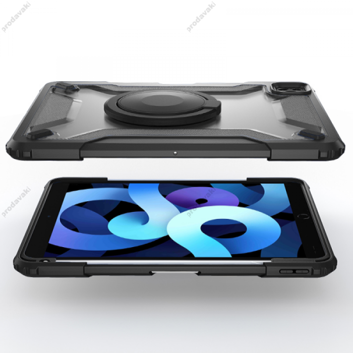 Чохол WiWU Mecha Rotative Stand Case for iPad 10.2'' (2019 / 2020 / 2021) Black